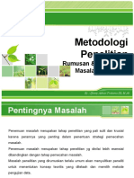 3metlit - Rumusan & Identifikasi Masalah