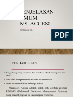Materi 4 Ms Access