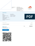 Invoice: Zhao Xuwen