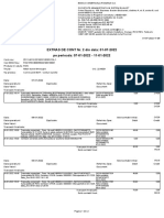 Pe Perioada: 07-01-2022 - 11-01-2022 EXTRAS DE CONT Nr. 2 Din Data: 01-07-2022