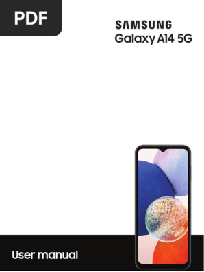 Samsung A14 Manual