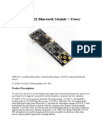 nRF51822 Bluetooth Module + Power