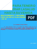 Plan para Tener Salud Hasta Su Venida