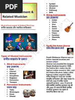 Indian Musicians and Their Instruments | PDF
