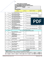 Teaching Plan