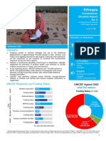 UNICEF Ethiopia Humanitarian Situation Report No. 9 - September 2022