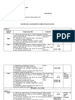 Planificare - Clasa Pregătitoare - English For Kids - 2022-2023 MODIFICAT