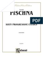 Pischna Sixty Progressive Studies For Piano (Josef Pischna) 