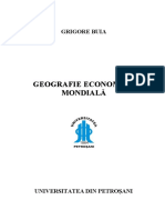 geografie economica