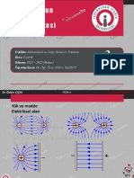 21-22 - FİZİK II - Hafta 3 Anlatımı - Elektrik Alan Kısım 1