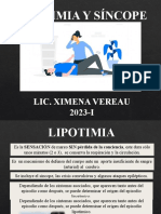 Lipotimia y Sincope