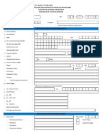 Formulir Biodata Kosong