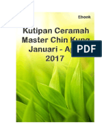 Kutipan Ceramah Master Chin Kung Januari - April 2017