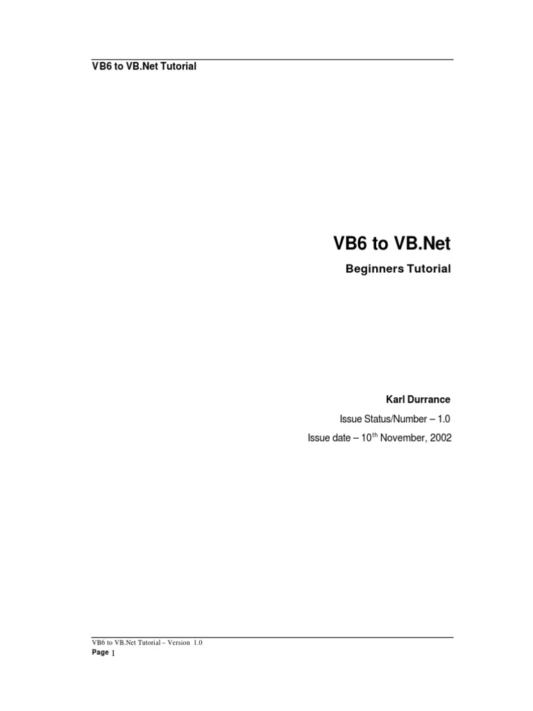 What Is Vb6 Data Type? | Understanding and Using Visual Basic Data ...