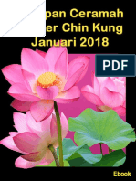 Kutipan Ceramah Master Chin Kung Januari 2018