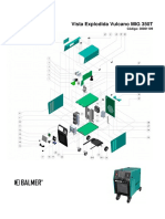 Vista Explodida Vulcano MIG 350T