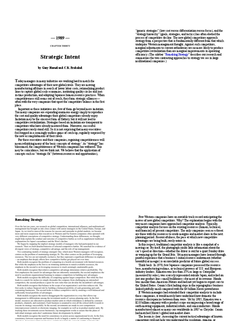 WINNING IN THE AFTERMARKET HARVARD BUSINESS REVIEW intelligence overview