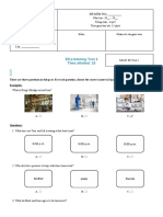 Đề kiểm tra anh 9 có file nghe E9-Listening Test 1 - E9-Test-1