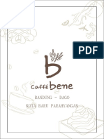 Menu Caffe Bene 2023