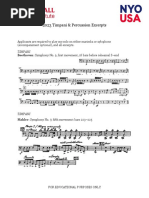 Timpani and Percussion Excerpts v2