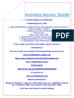 2023 Childminding Service Guide