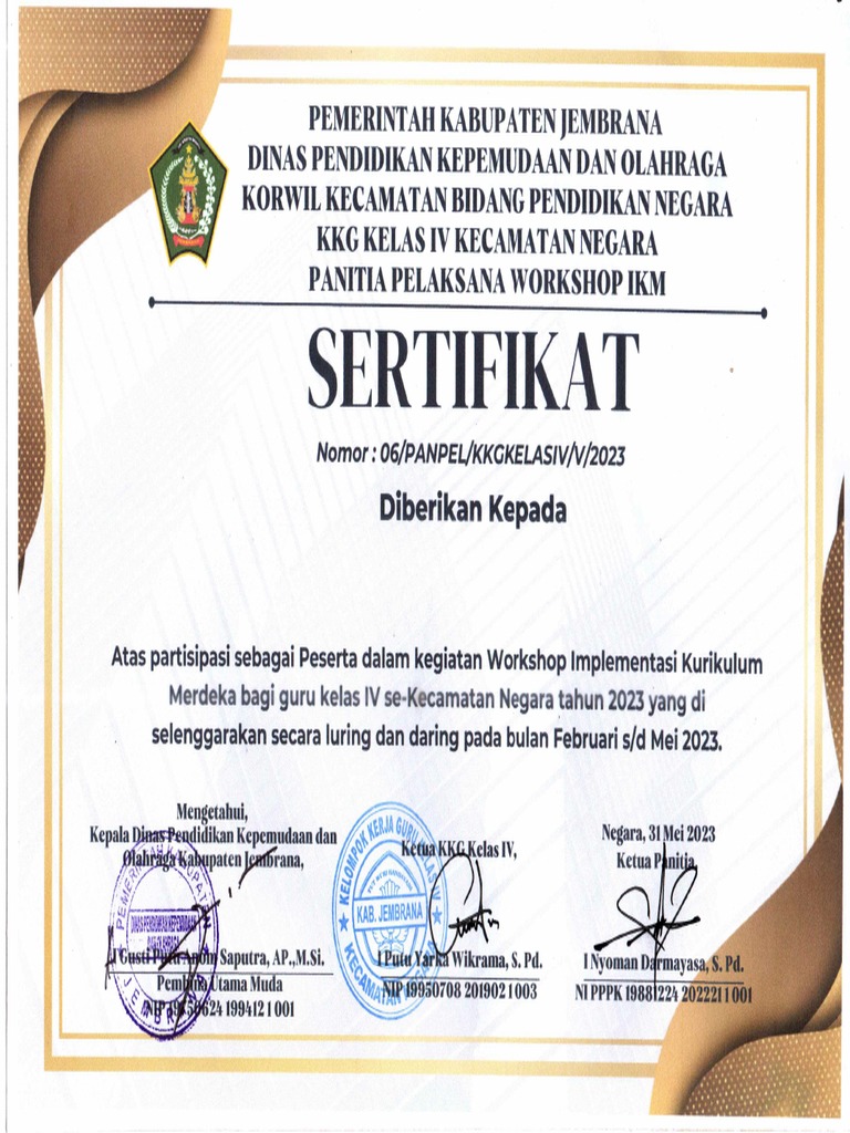 Sertifikat Workshop Marketing Digital: Bukti Kompetensi di Era Digital