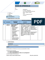 Sesión de Aprendizaje Agosto 6to 2022