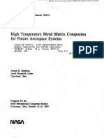 High Temperature Metal Matrix Composites