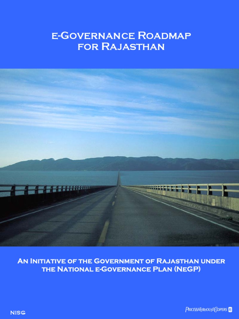 E-Governance Roadmap for Rajasthan | PDF | E Government | Governance