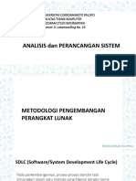 Metodologi Pengembangan Perangkat Lunak