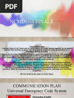 NCMDSN6 Finals