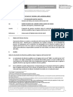 Informe Servir Importante