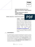 Contestación de Exoneración de Alimentos - Toykin