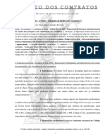 Aulas 7 e 8 - DISP. PRELIMINARES. CONTRATOS ALEATÓRIOS E PRELIMINARES