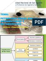 TEMA Petrologia ignea, sedimentaria y metamorfica