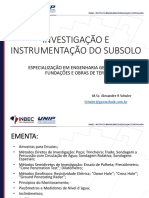 Inbec - Investigação e Instrumentação Do Subsolo - Investigação - Alexandre R Schuler - Rev1