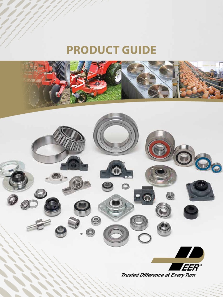 PEER Product Guide PDF Bearing (Mechanical) Steel