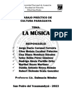 Trabajo Práctico de Cultura La Musica