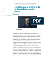 El Problema Científico de Las Disciplinas de Lo Mental - Sobre Los Cuestionamientos Al Psicoanálisis - Página - 12