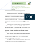 DETERMINACIÓN DE HUMEDAD DE SUELOS - Geoedafologia