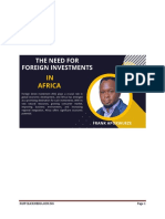 The Need For Foreign Investments in Africa