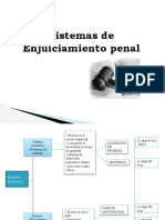 Sistemas de Enjuiciamiento Penal