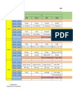 Jadwal Mata Pelajaran BDR Unit Ma 27 - 30 Juli 2020