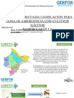 Uso de La Adecuada Legislación en El Distrito de Ramon Castilla