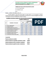 Informe de Evaluación Diagnóstica - 5° y 6°
