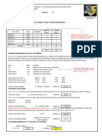 Dimensionamiento Cisterna