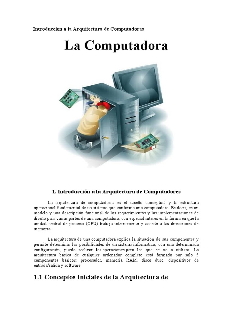 Arquitectura de Computadoras | PDF | Hardware de la computadora ...
