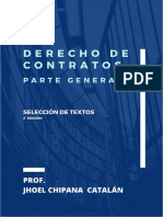 2023 - Materiales de Lectura Prof. Chipana Catalán - Contratos Parte General