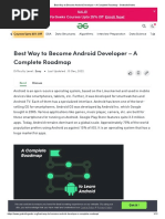 Android Dev Roadmap