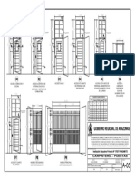 A-05 Plano de Carpintería - Puertas-A-05
